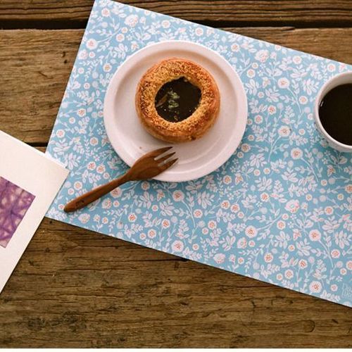 MochiThings 8pcs Pattern Paper Table Mat Set