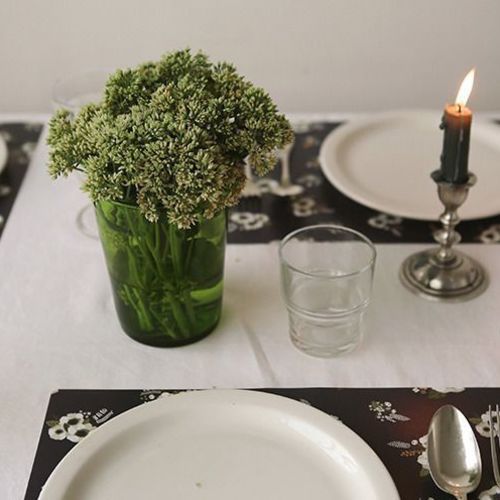 MochiThings 8pcs Pattern Paper Table Mat Set