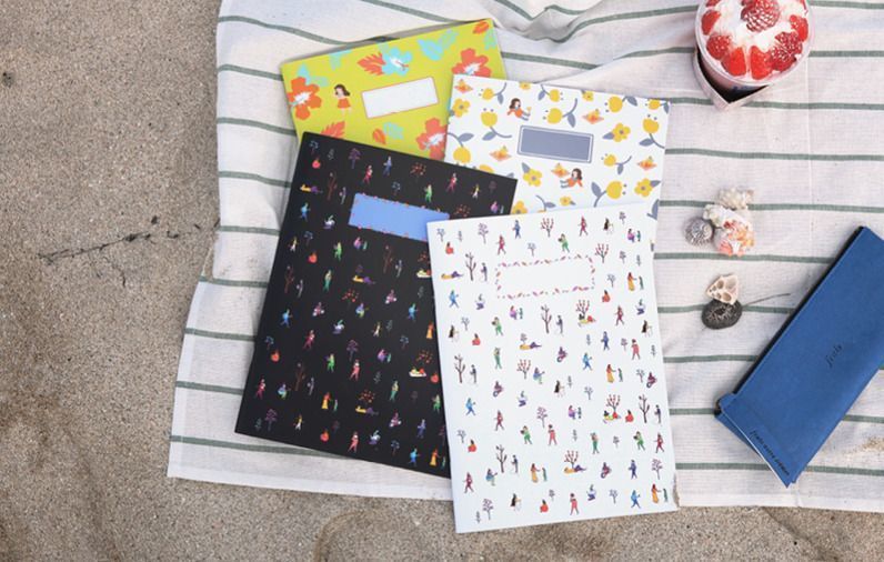 Full Design Lined Notebook Set