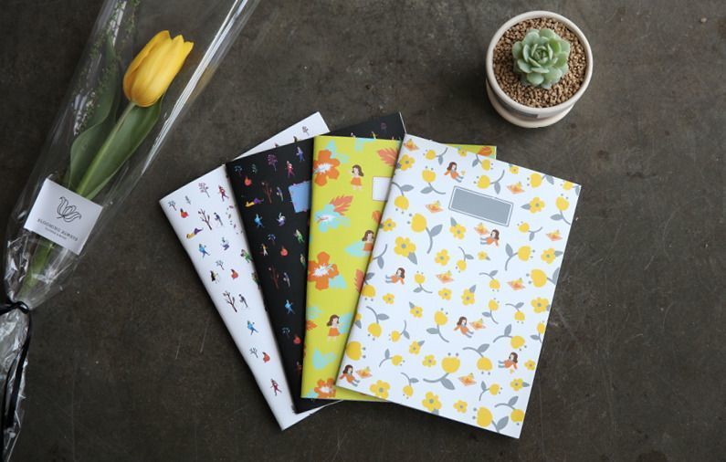 Full Design Lined Notebook Set