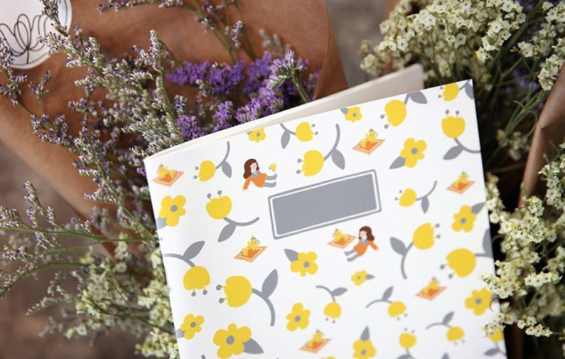 Full Design Lined Notebook Set