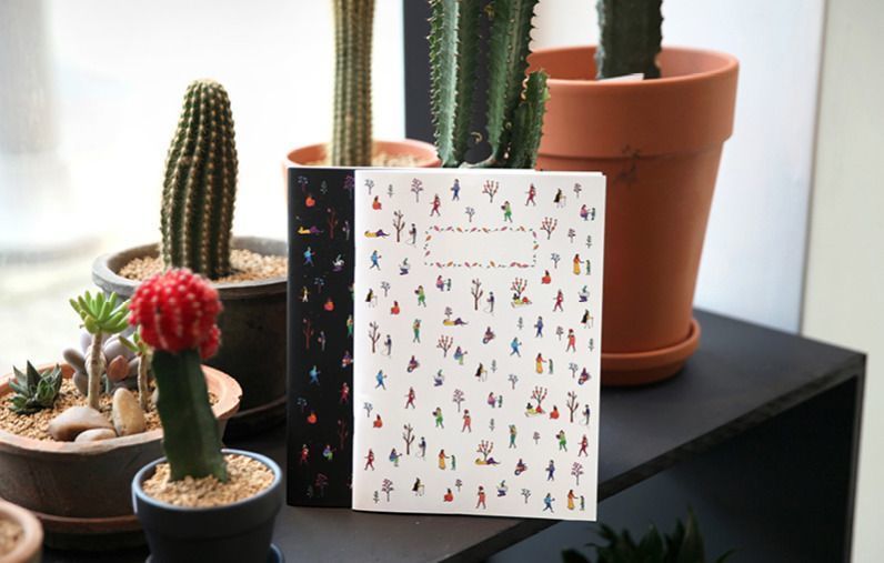 Full Design Lined Notebook Set