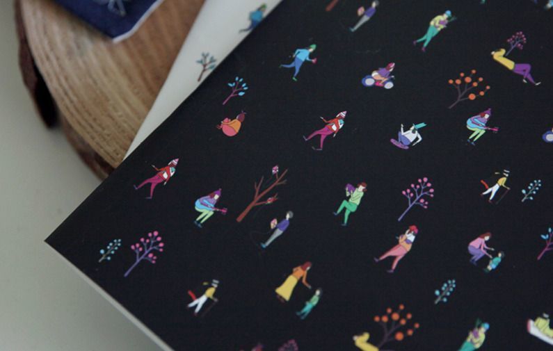 Full Design Lined Notebook Set