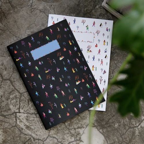 Full Design Lined Notebook Set