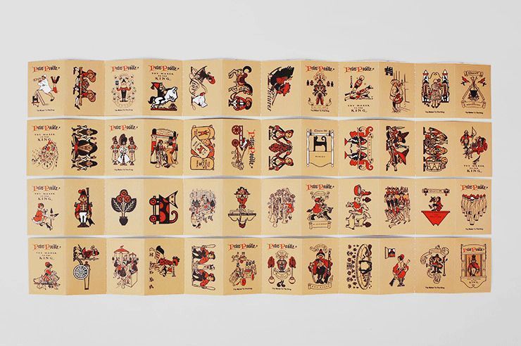 Vintage Label Sticker Box