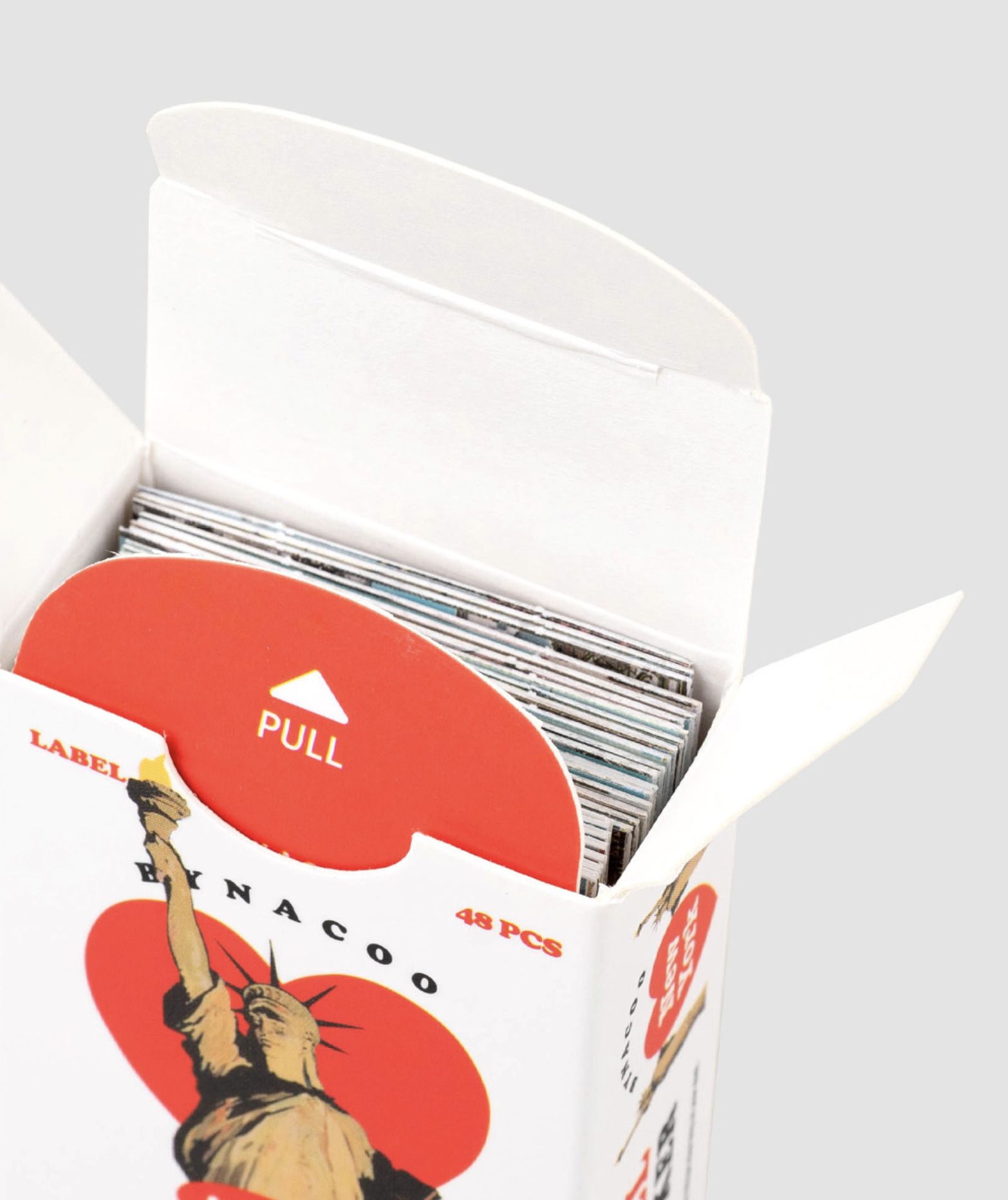 Vintage Label Sticker Box