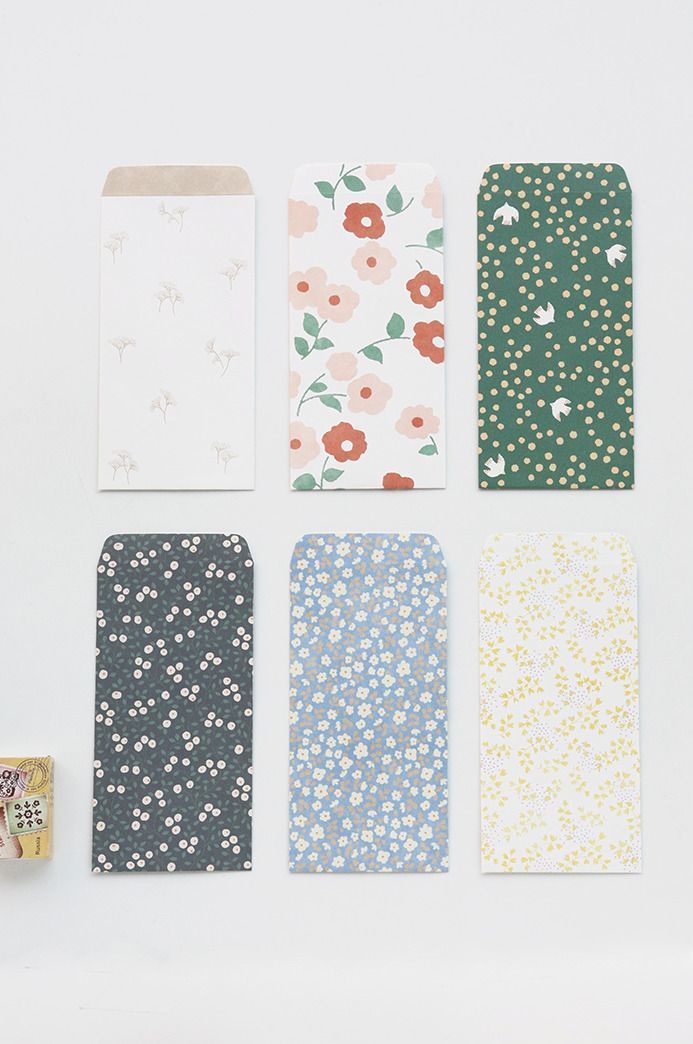 MochiThings: Basic Pattern Gift Envelope Set