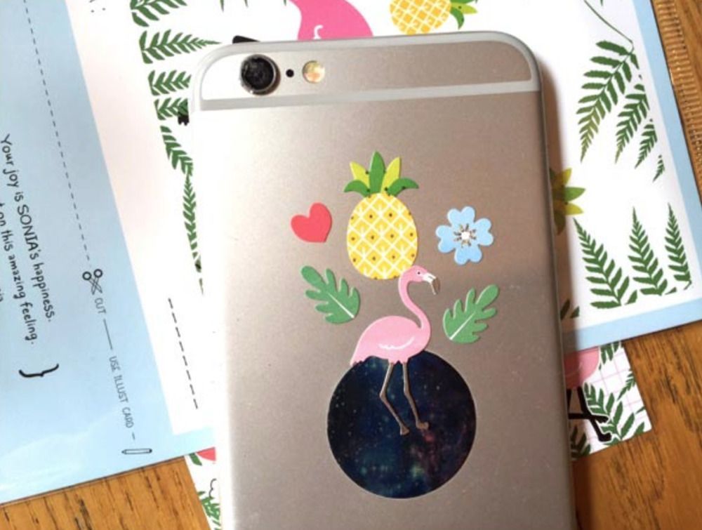 Flamingo Deco Sticker