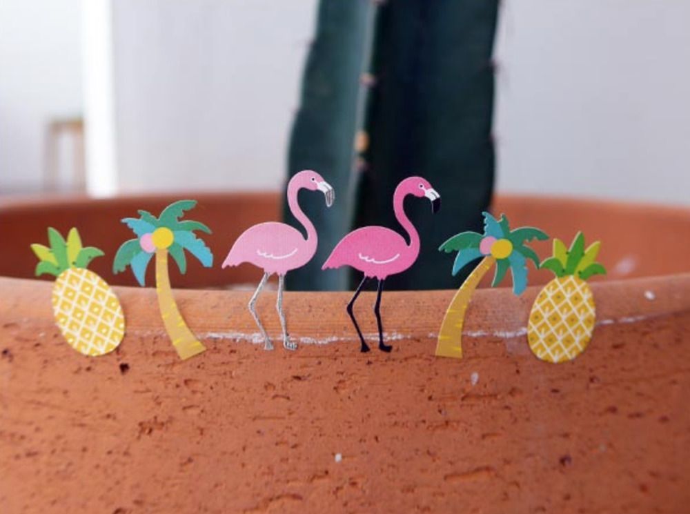 Flamingo Deco Sticker