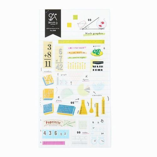 Math Graphic Deco Sticker