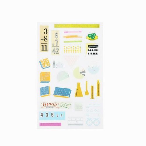 Math Graphic Deco Sticker