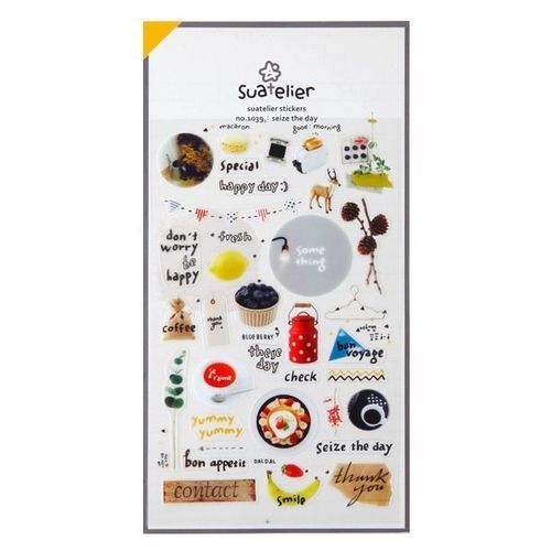 Seize the Day Deco Sticker