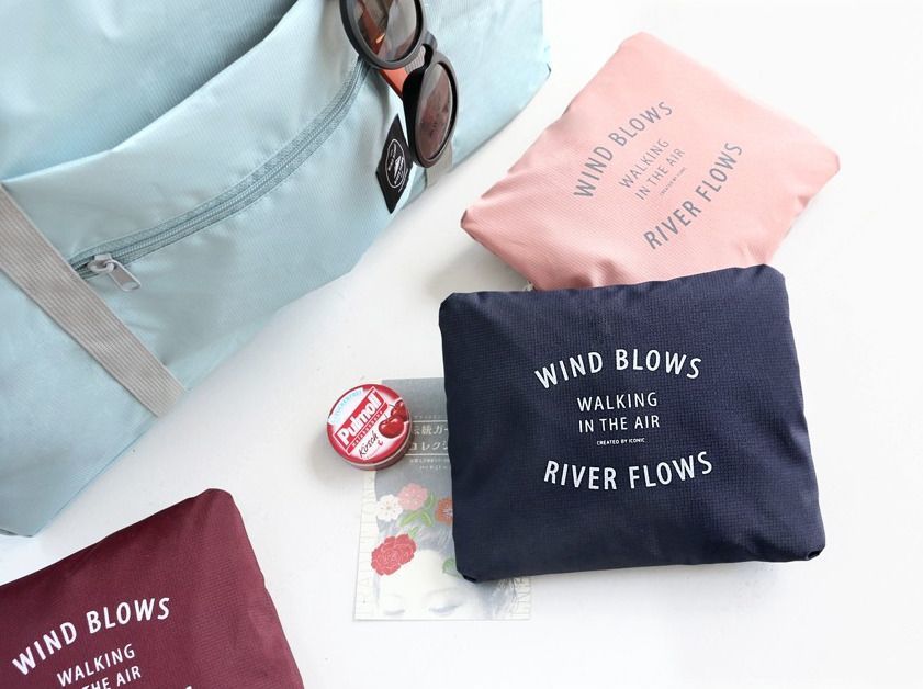 Wind Blows Foldable Luggage Bag