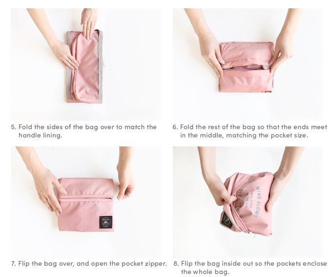 Wind Blows Foldable Luggage Bag