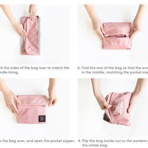 Wind Blows Foldable Luggage Bag