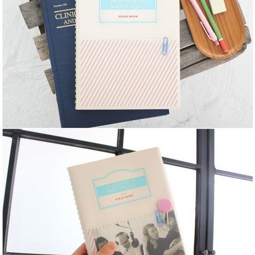 White Carpe Diem Scrapbook - Image 2