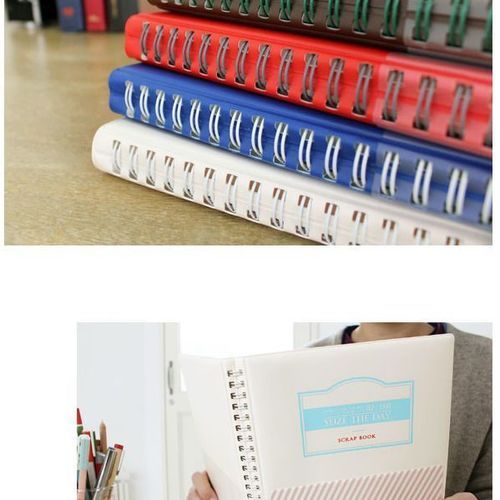 White Carpe Diem Scrapbook - Image 10