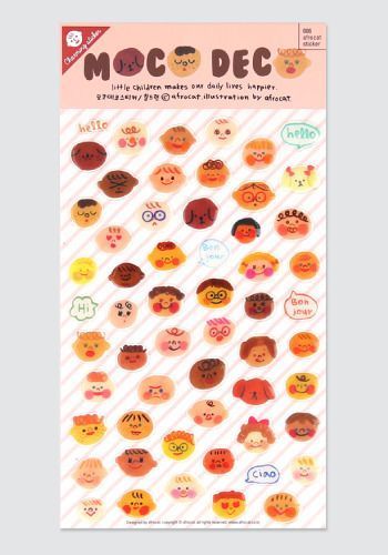 Little Faces Deco Sticker