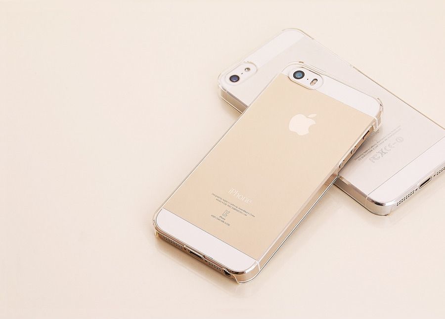 iPhone 5/5S/SE Clear Hard Shell Case