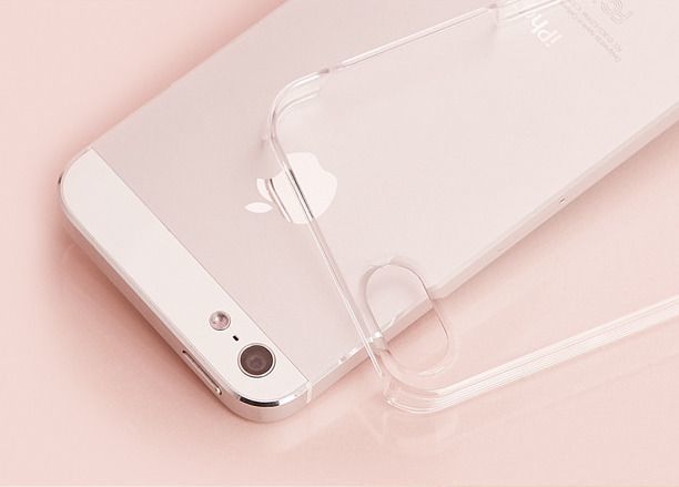 iPhone 5/5S/SE Clear Hard Shell Case