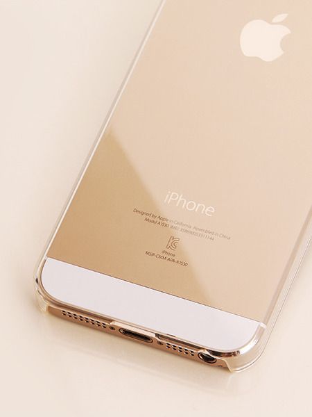 iPhone 5/5S/SE Clear Hard Shell Case