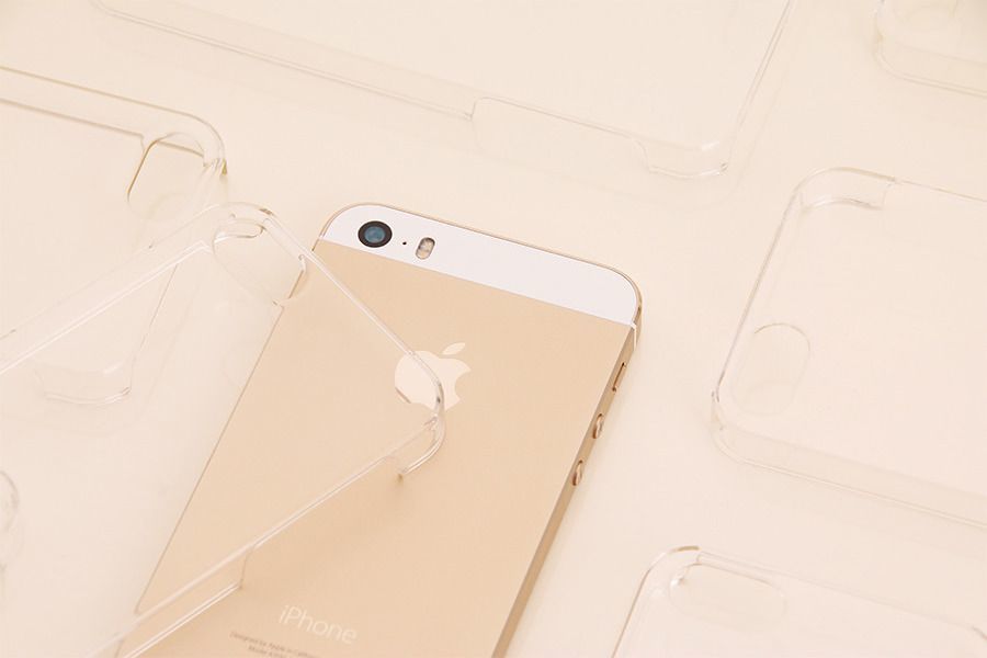iPhone 5/5S/SE Clear Hard Shell Case