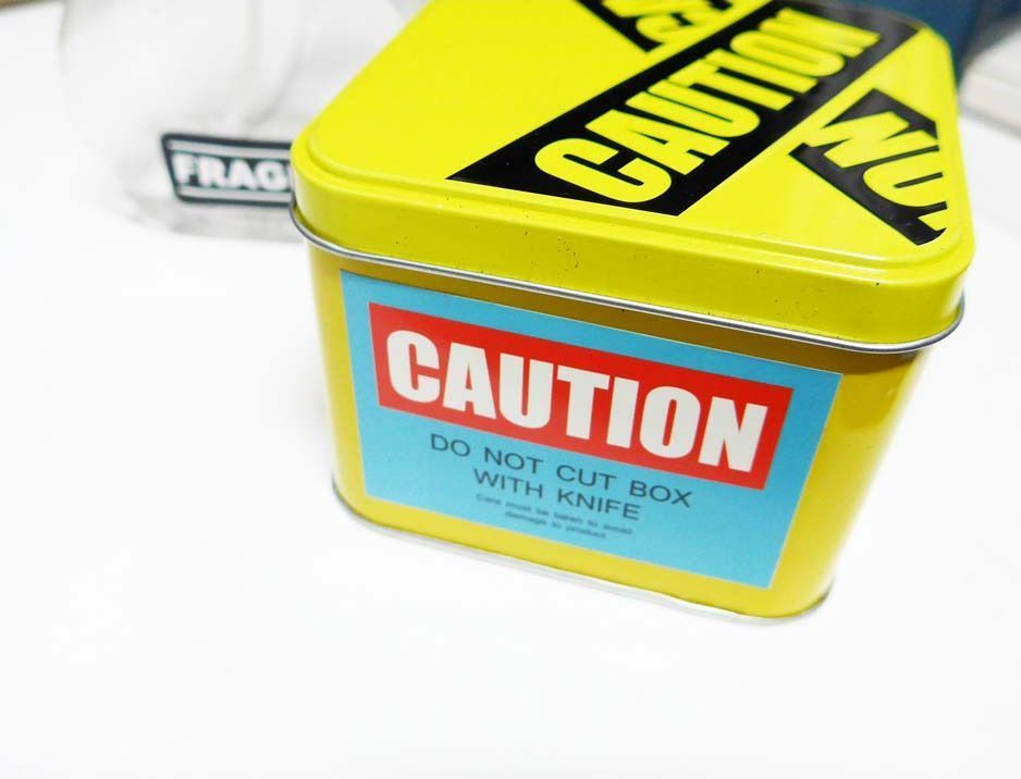 Caution Sticker Set