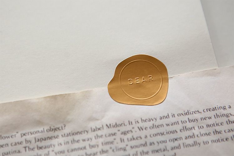 MochiThings Embossed Seal Sticker Set