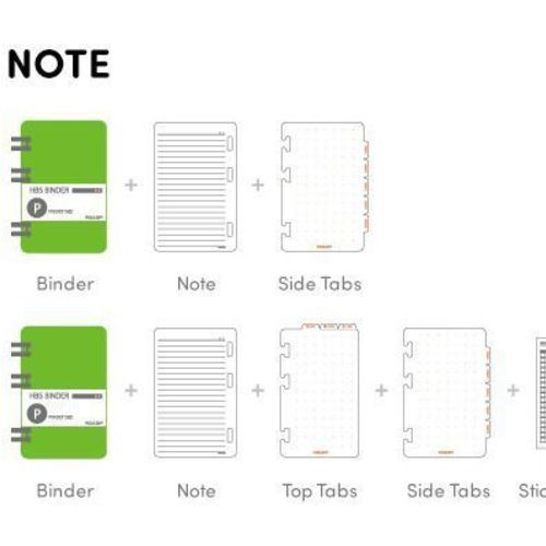 MochiThings Basic Planner Binder Refill (Pocket)