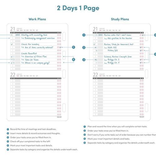 MochiThings Basic Planner Binder Refill (Basic)