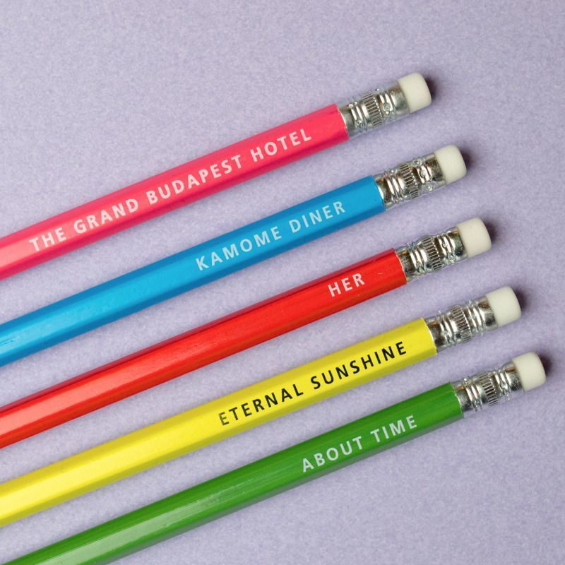MochiThings Movie Title Pencil Set