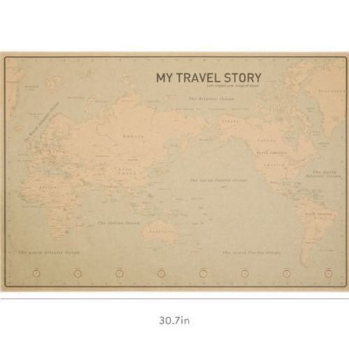 Kraft World Map