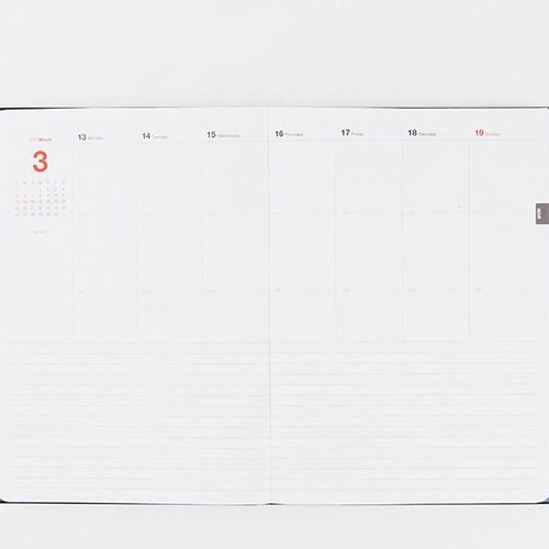 2017 Table Talk A5 Weekly Planner