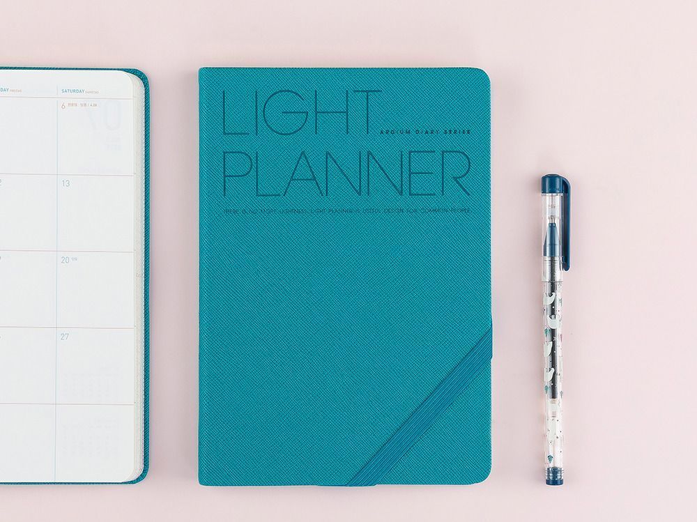 2017 Leather Ardium Light Planner