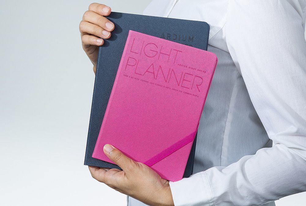 2017 Leather Ardium Light Planner