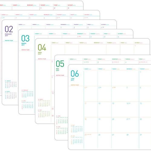 2017 Leather Ardium Light Planner - Image 16