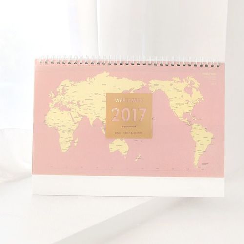 2017 Worldwide Desk Scheduler