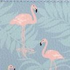 Dailylike Card Wallet, Flamingo