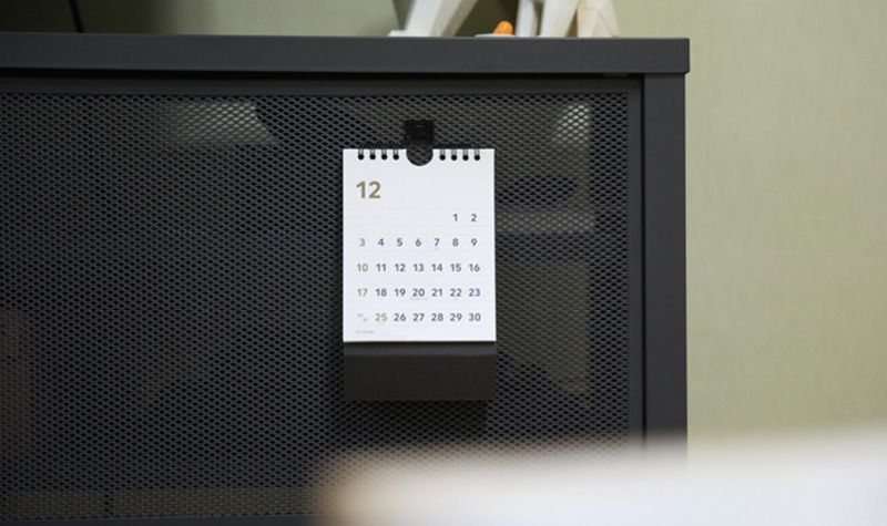 2017 Mini Basic Wall Calendar