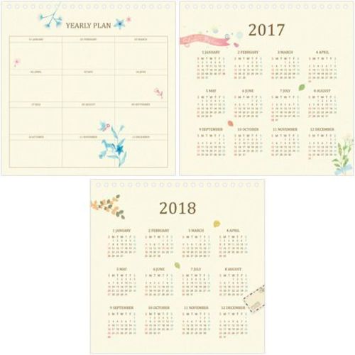 2017 Fairy Tale Standing Calendar