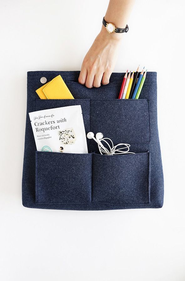 MochiThings Long Felt Purse Organizer