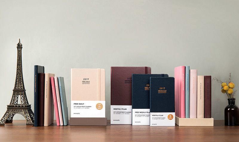 2017 Medium Weekly Appointment Planner