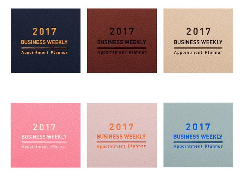 2017 Medium Weekly Appointment Planner