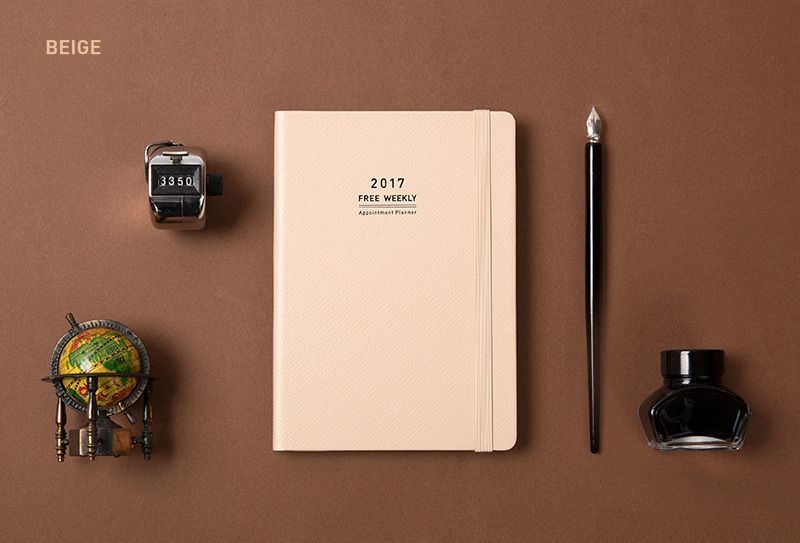 2017 Medium Weekly Appointment Planner