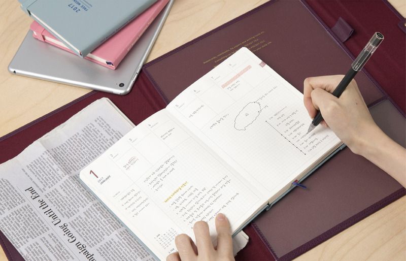 2017 Medium Weekly Appointment Planner