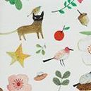 Willow Pattern Zipper Wallet, Yellow