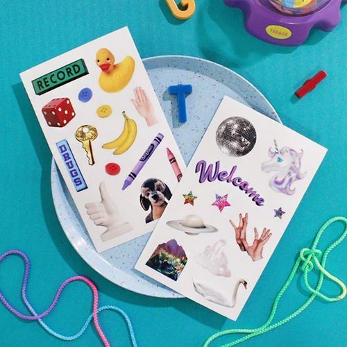 Sticker Collage Ideas