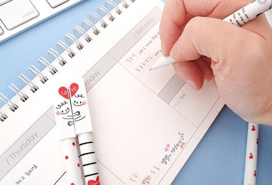 Lovely Couple Pen Set
