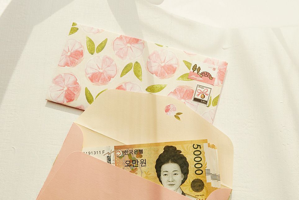 MochiThings: Floral Pattern Gift Envelope Set