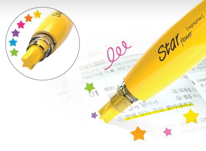 Star Shaped Highlighter